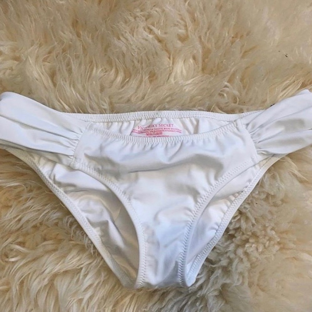 White Victoria secret swim bottoms